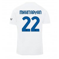Camiseta Inter Milan Henrikh Mkhitaryan #22 Segunda Equipación Replica 2023-24 mangas cortas